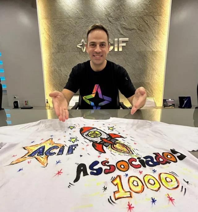 Mais um dia que fica marcado pra gestão 2024/205 🚀
Conquistamos a marca de 1000 novos associados na Acif, fruto do esforço conjunto, dedicação e visão estratégica do time de diretores voluntários e uma equipa fantástica!
Ao infinito e além.🚀🚀🚀✅